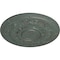 Ekena Millwork Darnay Ceiling Medallion (Fits Canopies up to 7 1/4"), 29 1/4"OD x 2"P, Cloud Burst Crackle CM29DACBC - alternate 3